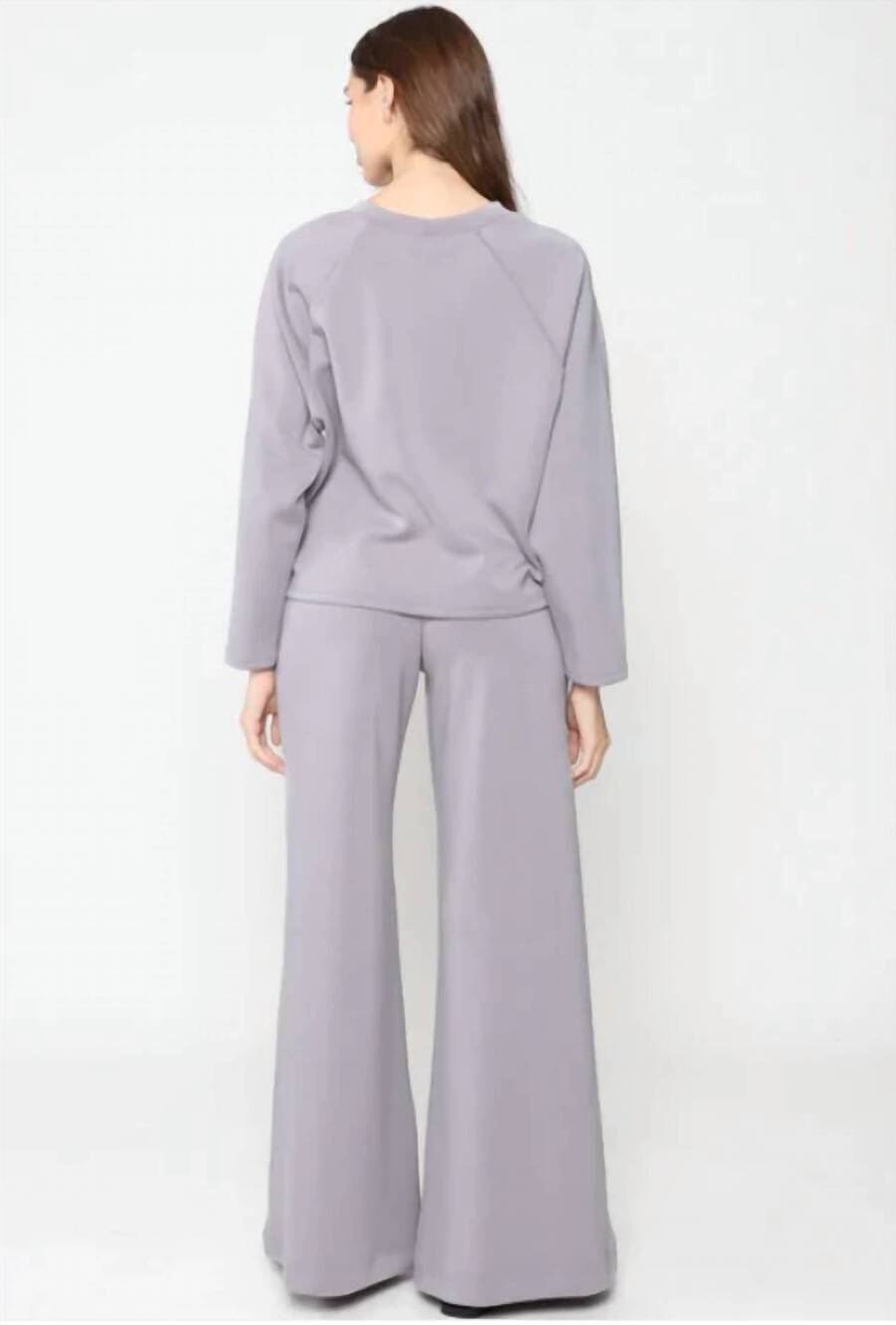 NEW RIPLEY RADER oversize raglan top in silver - Picture 2 of 2